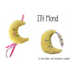 ITH - schlafender Mond Anhänger Mobile